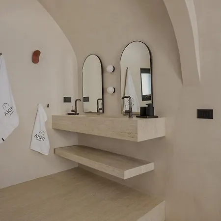 Akri Santorini With Heated Jacuzzi Villa Emporio  Exterior photo